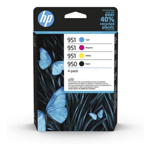 HP Wkład atramentowy czarny / cyjan / magenta / żółty (6ZC65AE / 950951) (multipack)