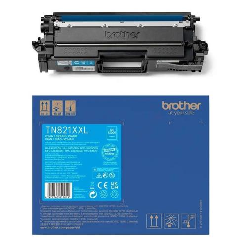 Brother Toner cyjan (TN821XXLC) (high capacity)