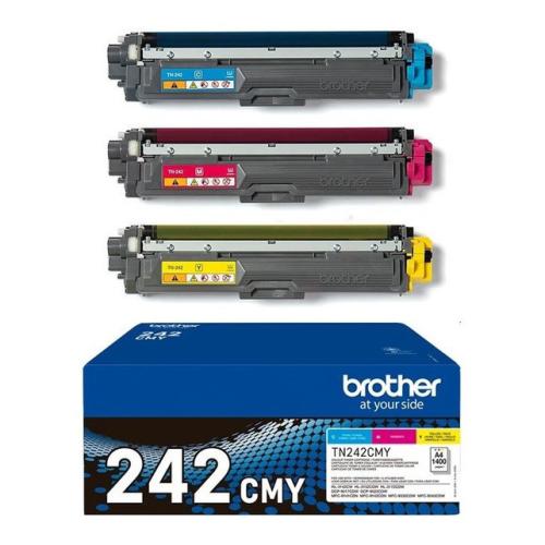 Brother Toner cyjan / magenta / żółty (TN242CMY) (multipack)