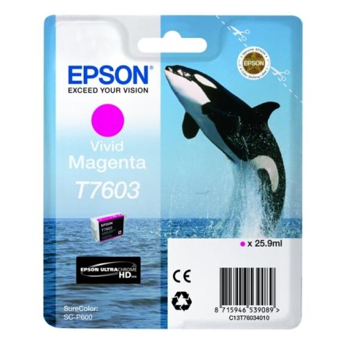 Epson Wkład atramentowy magenta (C13T76034N10 / T7603)