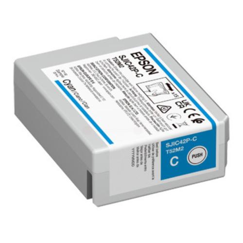 Epson Wkład atramentowy cyjan (C13T52M240 / SJIC42PC)