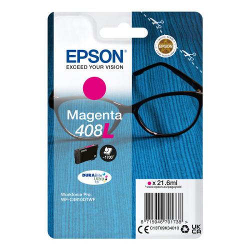 Epson Wkład atramentowy magenta (C13T09K34010 / 408L) (high capacity)