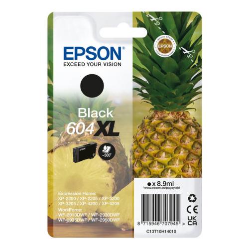 Epson Wkład atramentowy czarny (C13T10H14010 / 604XL) (high capacity)