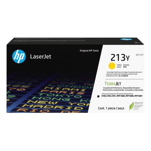 HP Toner żółty (W2132Y / 213Y) (high capacity)
