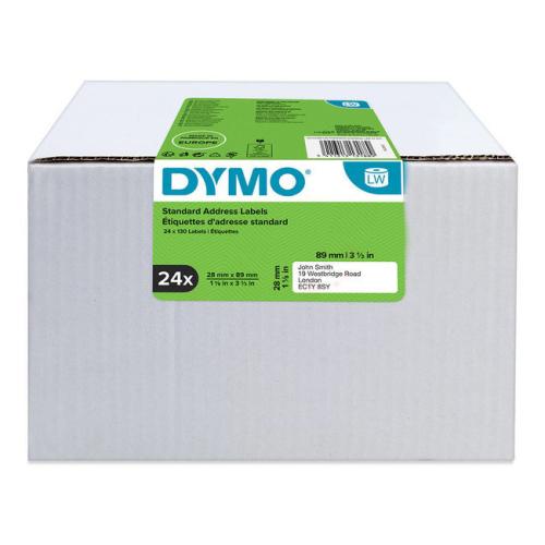 Dymo Etykiety biały (13188 / S0722360)