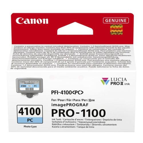 Canon Wkład atramentowy cyjanowe zdjęcie (6781C001 / PFI4100PC)