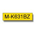 Brother Taśma do napisów czarny na żółty (MK631BZ / MK631), 12mm, nielaminowany