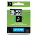 Dymo Etykiety czarny na przezroczysty (43610 / S0720770), 6mm, laminowany