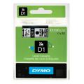 Dymo Etykiety czarny na przezroczysty (53710 / S0720920), 24mm, laminowany