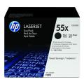 HP Toner czarny (CE255XD / 55X) (Podwójne opakowanie, high capacity)