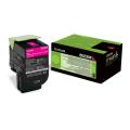 Lexmark Toner magenta (80C2XM0 / 802XM) (Return, high capacity)