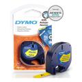 Dymo Taśma do napisów LetraTag żółty (91202 / S0721620), 12mm