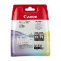 Canon Wkład atramentowy czarny / kolor (2970B010 / PG510+CL511) (Podwójne opakowanie, multipack)