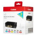 Canon Wkład atramentowy cyjan / magenta / żółty / cyjanowe zdjęcie / magenta zdjęcie (4873B005 / PGI29) (multipack)