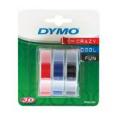 Dymo Taśma do wytłaczarek czarny / czerwony / niebieski (S0847750)