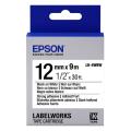 Epson Taśma barwiąca czarny / biały (C53S654016 / LK4WBW)