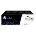 HP Toner cyjan / magenta / żółty (CF253XM / 201X) (multipack)