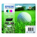 Epson Wkład atramentowy czarny / cyjan / magenta / żółty (C13T34664010 / 34) (multipack)