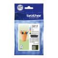 Brother Wkład atramentowy czarny / cyjan / magenta / żółty (LC3217VALDR) (multipack)