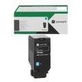 Lexmark Toner cyjan (81C2XC0 / 081C2XC0) (Return, high capacity)