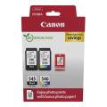 Canon Wkład atramentowy czarny / kolor (8287B008 / PG545+CL546) (Podwójne opakowanie, multipack)