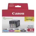 Canon Wkład atramentowy czarny / cyjan / magenta / żółty (9254B010 / PGI2500XLBKCMY) (multipack)
