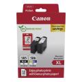 Canon Wkład atramentowy / papier do zdjęć czarny / kolor (6204C005 / PG585XLCL586XL) (Podwójne opakowanie, multipack, high capacity)