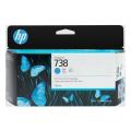 HP Wkład atramentowy cyjan (498N5A / 738)
