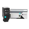 Lexmark Toner cyjan (81C0X20 / 081C0X20) (high capacity)