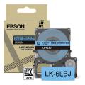Epson Etykiety czarny / niebieski (C53S672082 / LK6LBJ)
